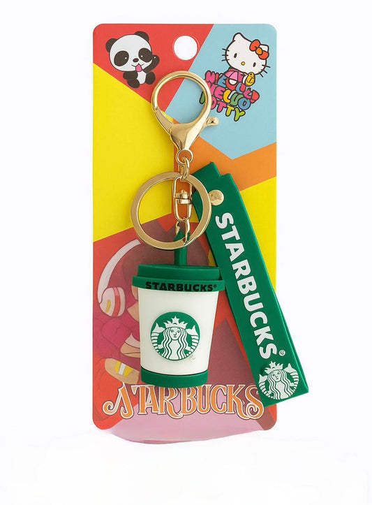 Starbucks Coffee Cup Keychain – Trendy Keyring for Coffee Lovers